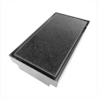 RALO SECA FÁCIL - LINEAR OCULTO | Linha Ralo Oculto em aço inox | Ominia Inoxx